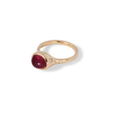 Ruby Orbit Ring
