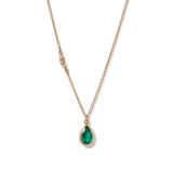 Emerald Teardrop Pendant