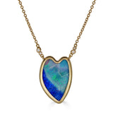 CERULEAN HEART PENDANT