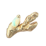 Branching Coral Studs with Opal