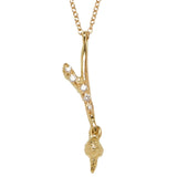 Budded Branch Necklace