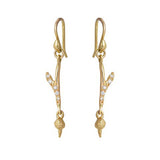 Twig and Bud Earrings