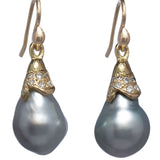 Pavé Pussy Willow Earrings