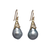 Pavé Pussy Willow Earrings