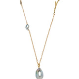 Midnight Forest Platinum Necklace
